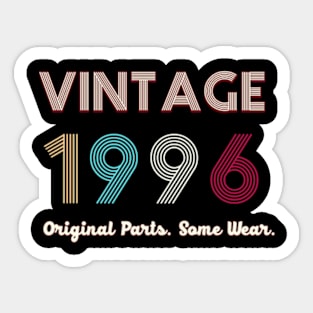 Vintage 1996 Original Parts. Some Ware Sticker